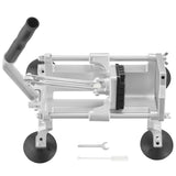 Commercial Vegetable Slicer, 1/2 inch Fruit Slicer, Stainless Steel and Aluminum Alloy Vegetable Cutter Slicer Machine, Manual Slicer with Non-slip Feet, for Radishes, Onions, Potatoes, Lemons