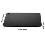 Pizza Steel, 16" x 14.5" x 3/8" Pizza Steel Plate for Oven, Pre-Seasoned Carbon Steel Pizza Baking Stone with 20X Higher Conductivity, Heavy Duty Pizza Pan for Outdoor Grill, Indoor Oven