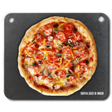 Pizza Steel, 16" x 14.5" x 3/8" Pizza Steel Plate for Oven, Pre-Seasoned Carbon Steel Pizza Baking Stone with 20X Higher Conductivity, Heavy Duty Pizza Pan for Outdoor Grill, Indoor Oven