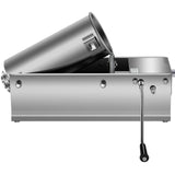 Manual Sausage Stuffer, 5 L / 11 LBS Horizontal Sausage Machine, Dual-Speed Meat Stuffer, Made of Food-Grade 304 Stainless Steel, Includes 5 Stuffing Tubes, for Home Kitchen Restaurant Commercia