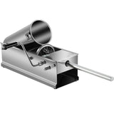Manual Sausage Stuffer, 5 L / 11 LBS Horizontal Sausage Machine, Dual-Speed Meat Stuffer, Made of Food-Grade 304 Stainless Steel, Includes 5 Stuffing Tubes, for Home Kitchen Restaurant Commercia
