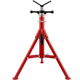 Pipe Jack Stand V-Head Foldable Legs 2500LB Max. Height 52"