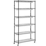 Plant Stand with Grow Light 6 Tiers 180W 180 cm Indoor Plant Grow Shelf