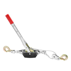 VEVOR Power Puller Come Along Winch 2 Ton 4409 lbs Heavy Duty Pull Hoist 2 Hooks