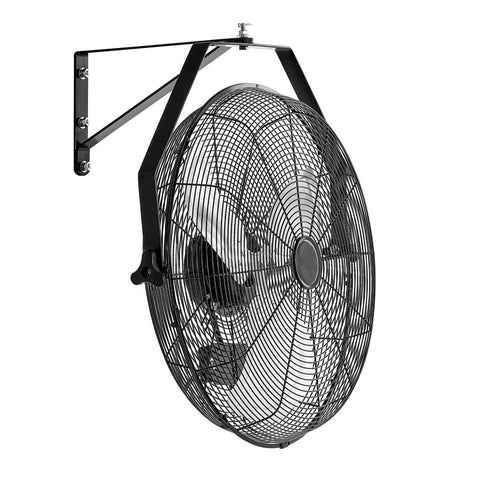 615mm Industrial Wall Mount Fan 3 Speed 4650 CFM for Garage Greenhouse