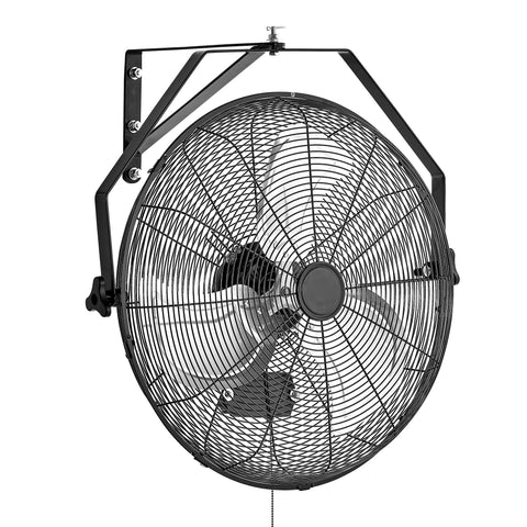 615mm Industrial Wall Mount Fan 3 Speed 4650 CFM for Garage Greenhouse