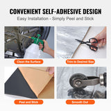 Car Sound Deadening Mat, 200 mil 3.3sq.m Automotive Sound Deadener, High Density Foam Sound Deadener Material & Heat Barrier, Double Layer Waterproof Structure Acoustic Insulation Mat
