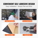 Car Sound Deadening Mat, 50 mil 4.8sq.m Car Sound Dampening Material, Butyl Automotive Sound Deadener, Noise Insulation and Vibration Dampening Material for Car