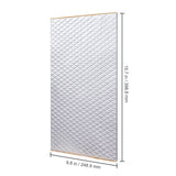 Car Sound Deadening Mat, 50 mil 4.8sq.m Car Sound Dampening Material, Butyl Automotive Sound Deadener, Noise Insulation and Vibration Dampening Material for Car