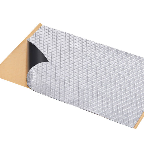 Car Sound Deadening Mat, 50 mil 4.8sq.m Car Sound Dampening Material, Butyl Automotive Sound Deadener, Noise Insulation and Vibration Dampening Material for Car