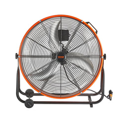 VEVOR Drum Fan 24 In High Velocity Industrial Infinitely Variable Speed 7935CFM