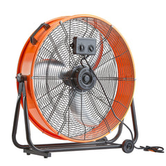 VEVOR Drum Fan 24 In High Velocity Industrial Infinitely Variable Speed 7935CFM