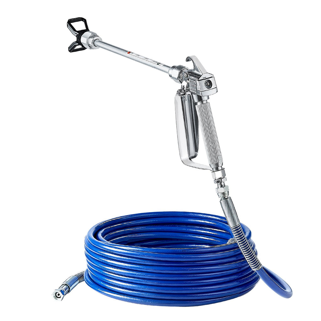 Airless Paint Spray Gun and Hose Kit 3600PSI with Extension Rods Filters