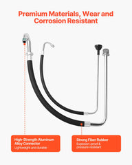 VEVOR Suction Hose Tube and Reflux Line Sets Airless Paint Sprayers Tool Part