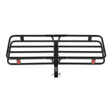 53" x 19" x 5", Hitch Cargo Carrier, 500 lbs Capacity Hitch Cargo Carrier with Hitch Stabilizer & Ratchet Straps, Hitch Mount Cargo Carrier with Cargo Net with Hook, Fit for SUVs