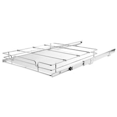 VEVOR 34x53 cm Pull Out Cabinet Organizer, Heavy Duty Slide Out Pantry Shelves, Chrome-Plated Steel Roll Out Drawers, Sliding Drawer Storage for Home, Inside Kitchen Cabinet, Bathroom, Under Sink