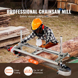 Portable Chainsaw Mill 14"-36" Guide Bar 0.2"-11.81" Cutting Thickness