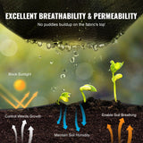 13FTx108FT Premium Heavy Duty Weed Barrier Landscape Fabric, 5OZ Woven Geotextile Fabric Under Gravel, High Permeability for Weed Blocker Weed Mat, Driveway Fabric, Weed Control Garden Cloth