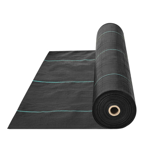 4FTx300FT Premium Heavy Duty Weed Barrier Landscape Fabric, 3.2OZ Woven Geotextile Fabric Under Gravel, High Permeability for Weed Blocker Weed Mat, Driveway Fabric, Weed Control Garden Cloth