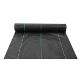 Weed Barrier Landscape Fabric, 6*100FT Heavy Duty Garden Weed Fabric, Woven PP Weed Control Fabric, Driveway Fabric, Geotextile Fabric for Landscaping, Ground Cover, Weed Blocker Weed Mat, Black