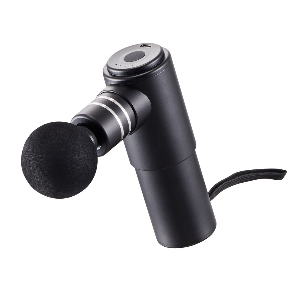 Massage Gun Deep Tissue, Percussion Muscle Massager for Athletes - with 4 Speed Levels & 4 Massage Heads, 12V 2500mAh Batteries, Handheld Electric Massage Gun for Pain Relief, Muscle Relaxation