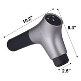Massage Gun Deep Tissue, Percussion Muscle Massager for Athletes - with 6 Speed Levels & 4 Massage Heads, 12V 2500mAh Batteries, Handheld Electric Massage Gun for Pain Relief, Muscle Relaxation