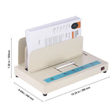 Thermal Binding Machine, 500 Sheets Capacity Book Binding Machine, Thermal Book Binder 50mm Binding Thickness A3(Short Edge)/A4/A5 Document, with Infrared Optical Detection