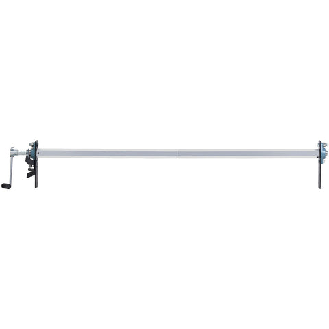 Hand Crank Tarp Roller Kit, 1.6-2.6 m Wide, Aluminum Alloy, Manual Cab Level Dump Truck Tarp Roller with 17.8 cm Sponge-Wrapped Handle, Perfect for Dump Trucks, Trailers, Trash Haulers (No Tarp)