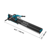 Manual Tile Cutter, 1000mm, Porcelain Ceramic Tile Cutter with Tungsten Carbide Cutting Wheel, Infrared Positioning, Anti-Skid Feet, Durable Rails for professional installers or beginners