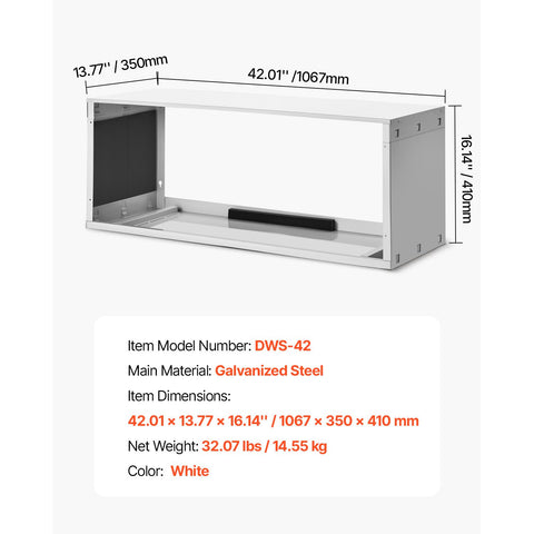 Air Conditioner Wall Sleeve 42 in Universal Through the Wall AC Sleeve