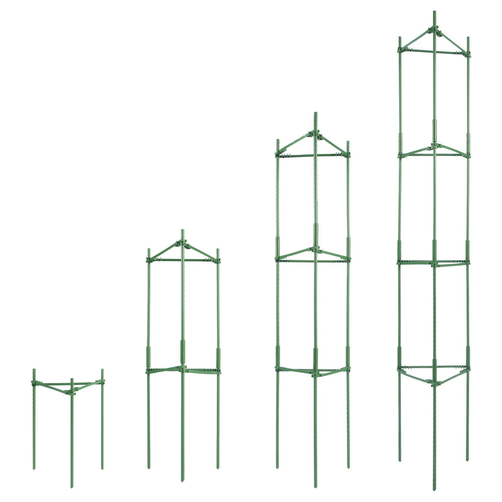 4 Packs Tomato Cages for Garden 1620 mm Tomato Plant Stakes Support Cage