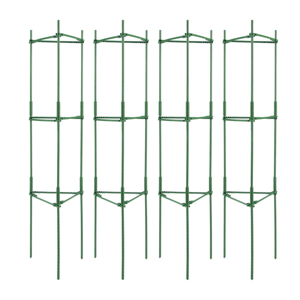 VEVOR 4 Packs Tomato Cages for Garden 1620 mm Tomato Plant Stakes Support Cage