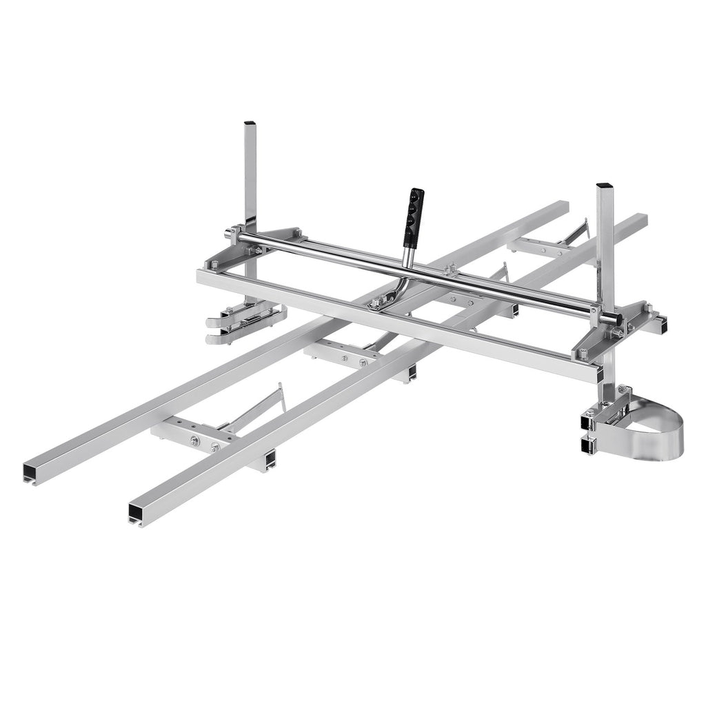 Chainsaw Mill 14"-36" Guide Bar and 9 ft Aluminum Rail Mill Guide System