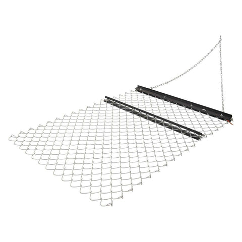 Drag Harrow 4 x 5 ft Chain Harrow Lawn Rake ATV UTV Tractor Attachments