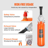 Tire Bead Seater, 2.1 Gal/8 L Air Tire Bead Blaster, 120 PSI Handheld Bead Bazooka, Upgraded Portable Tire Inflator Tool, 85-116 PSI Operating Pressure for Tractor Truck ATV Car
