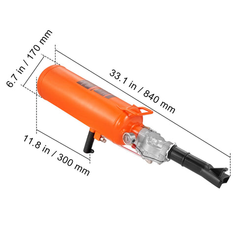 Tire Bead Seater, 2.1 Gal/8 L Air Tire Bead Blaster, 120 PSI Handheld Bead Bazooka, Upgraded Portable Tire Inflator Tool, 85-116 PSI Operating Pressure for Tractor Truck ATV Car