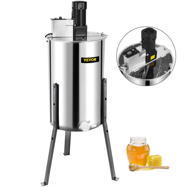 Brand New Large Two 2 Frame Stainless Steel Electric Honey Extractor