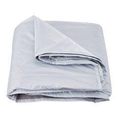 VEVOR Camping Blanket 2 m x 1.5 m Wearable Warm Stadium Blanket Light Grey.