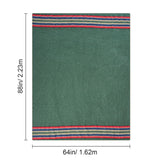 Wool Camping Blanket 1.62 m x 2.23 m for Camping Hiking Travel Texture