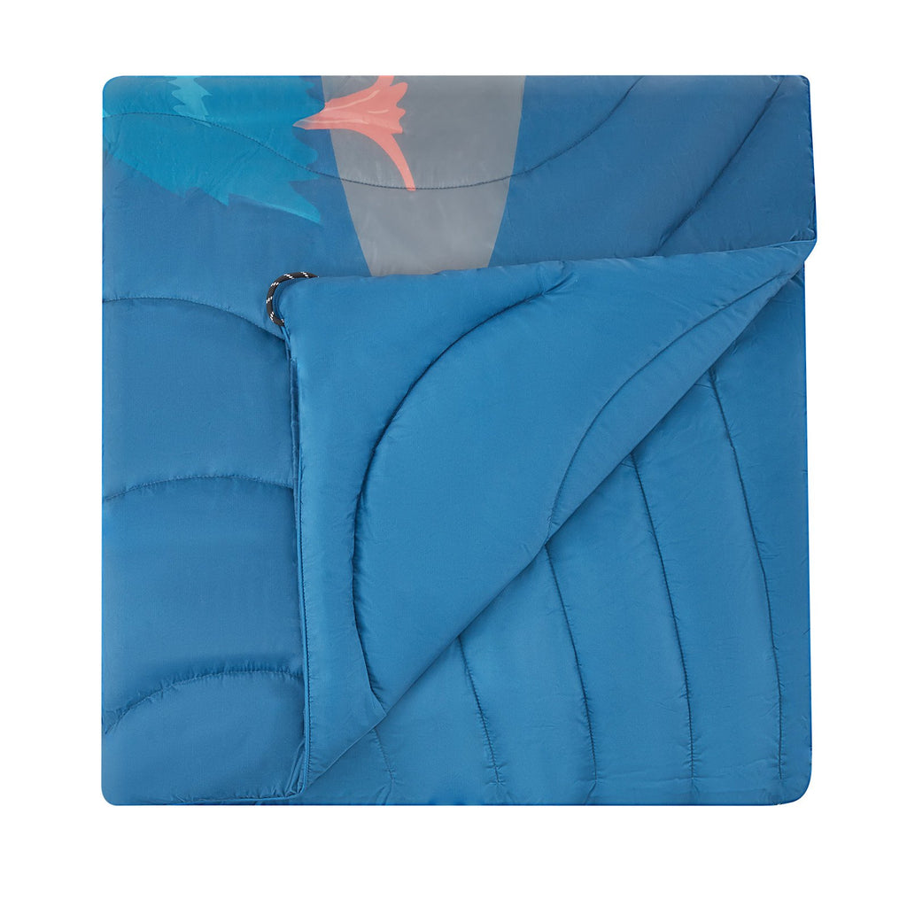 Camping Blanket 1.9 m x 1.32 m Wearable Warm Stadium Blanket Outdoor