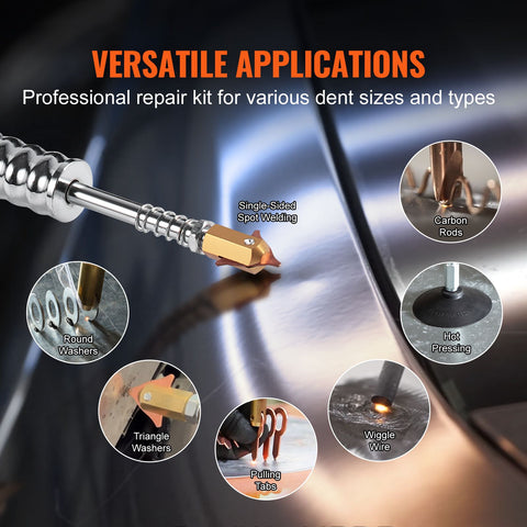 Stud Welder Dent Repair Kit Spot Welding Dent Puller Machine with 7 Modes