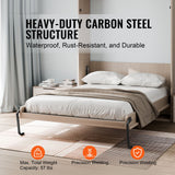 Murphy Bed Kit, Full Size, Deluxe DIY Wall Bed Mechanical Hardware Kit, Pneumatic Lever Heavy Duty Bed Frame Support, Folding Cabinet Wall Bed Space Saving Design for Guestroom, Easy to Build
