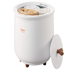 VEVOR Towel Warmer Bucket, 20L Large Towel Warmer for Bathroom, Auto Shut Off Towel Heater with 4-Level Timer Fits up to Two 40"x70" Oversized Towels, Bathrobes, Blankets, ETL & FCC Certified