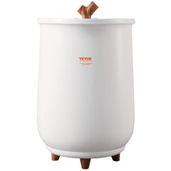VEVOR Towel Warmer Bucket, 20L Large Towel Warmer for Bathroom, Auto Shut Off Towel Heater with 4-Level Timer Fits up to Two 40"x70" Oversized Towels, Bathrobes, Blankets, ETL & FCC Certified
