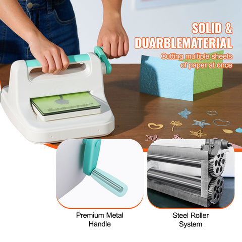 Manual Die Cutting Embossing Machine 6" Opening For Art Craft Scrapbooking
