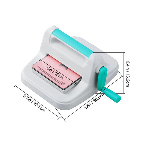 Manual Die Cutting Embossing Machine 6" Opening For Art Craft Scrapbooking