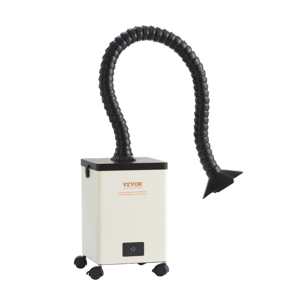 Solder Fume Extractor, 150W Soldering Smoke Extractor with 3-Stage Filters, 332 m³/h Strong Suction Smoke Absorber and Purifier for Soldering, Engraving, DIY Welding, Salon