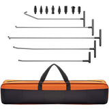 Rods Dent Puller Stainless Steel Paintless Repair Kits Hail Removal 13 PCS