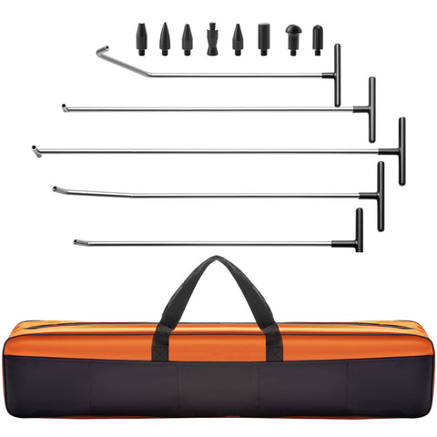 Rods Dent Puller Stainless Steel Paintless Repair Kits Hail Removal 13 PCS
