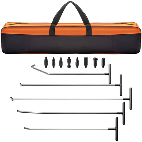 Rods Dent Puller Stainless Steel Paintless Repair Kits Hail Removal 13 PCS